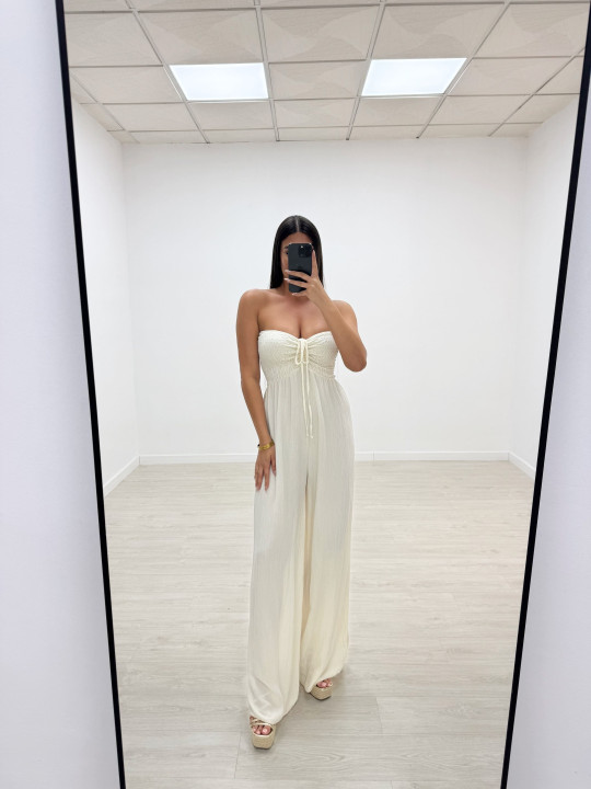 MONO PANEL DE ABEJA BLANCO ROTO